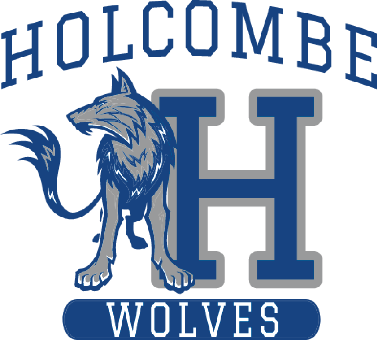Team wolf mascot design design template